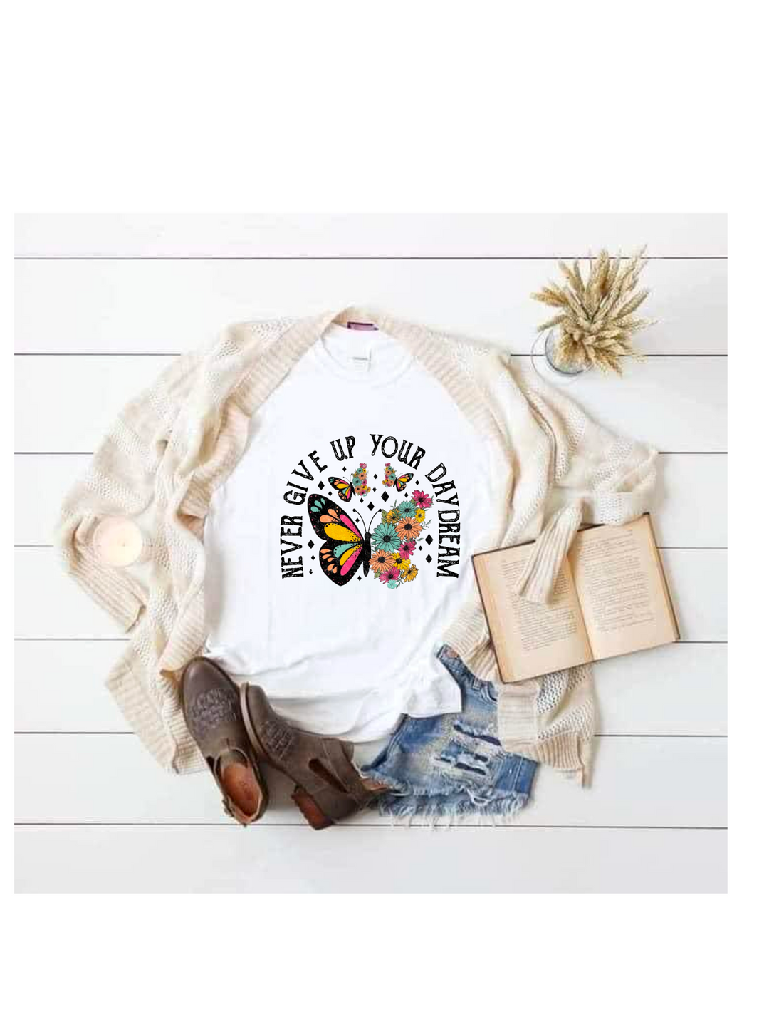 Never Give Up Your Daydream Tee Shirt