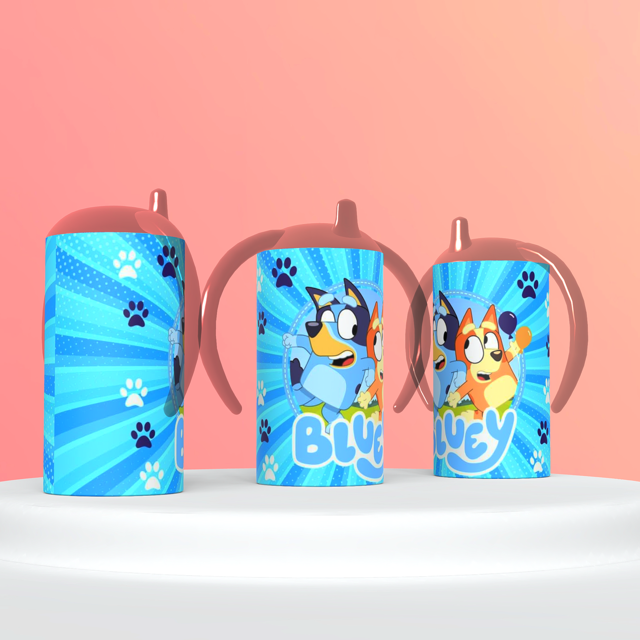 Cartoon Bluey Sippy Cup