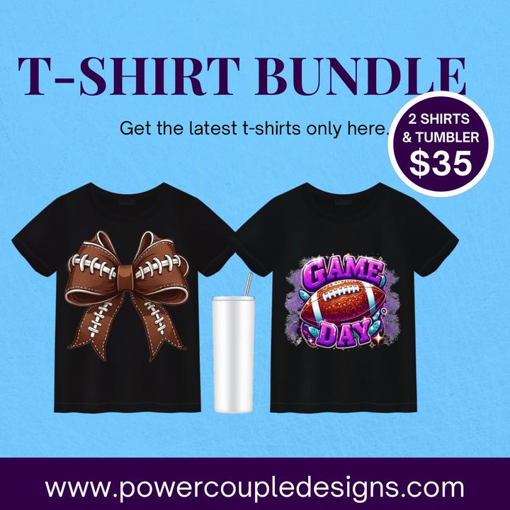 2 Shirt 1 Tumbler Bundle